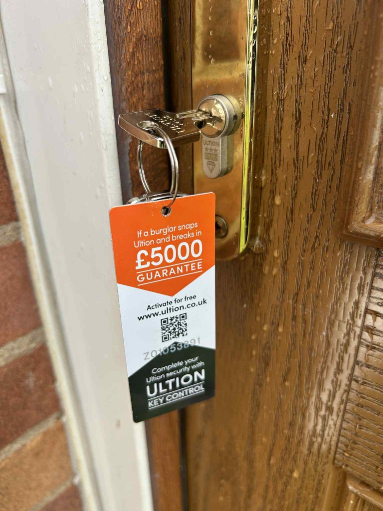 Person walking alone on a vast sandy beach with mountains in the background